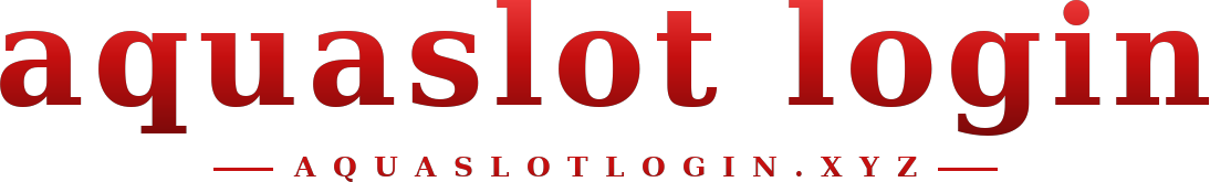 aquaslot login logo